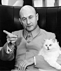 Blofeld's cat from James Bond: From Russia With Love